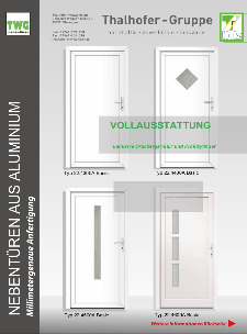 Nebeneingangstüren Alu | Thalhofer Welt, Deisenhausen