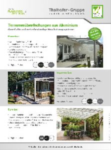 Thalhofer Katalog Überdachung 2021 | Thalhofer Welt, Deisenhausen