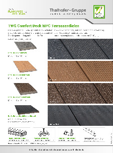 Thalhofer TWG Comfort Deck WPC Dielen | Thalhofer Welt, Deisenhausen