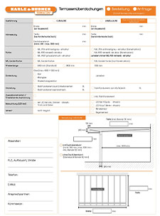 Bestellblatt Cubusline-Lamelloline | Thalhofer Welt, Deisenhausen