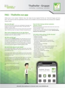 FARO Scanner Flyer | Thalhofer Welt, Deisenhausen