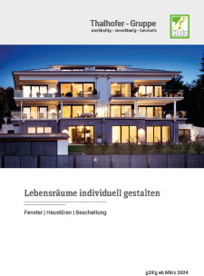 Thalhofer Gesamtkatalog Fenster, Haustüren & Beschattung | Thalhofer Welt, Deisenhausen